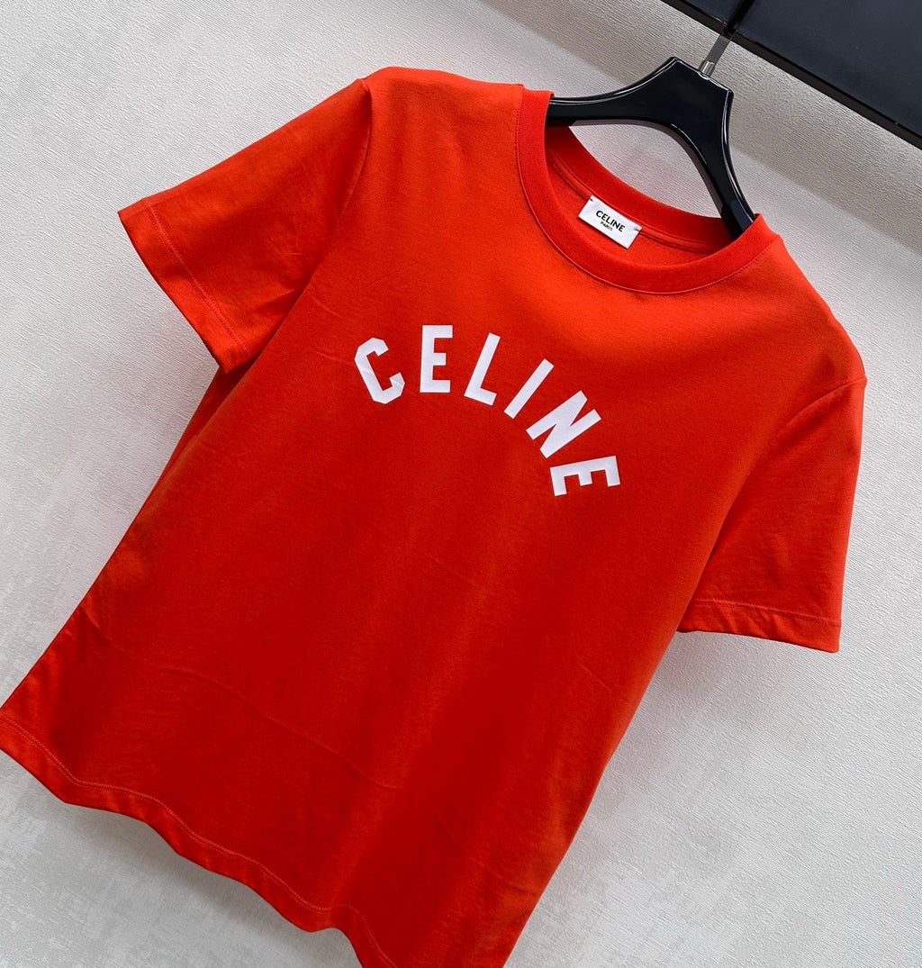 CELINE 26S ROUND NECK SHORT SLEEVE T-SHIRT 199