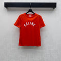 CELINE 26S ROUND NECK SHORT SLEEVE T-SHIRT 199