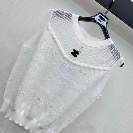 CHANEL 26S SLEEVELESS SWEATER STYLE 1063