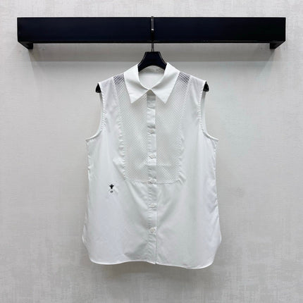 DIOR 26S SLEEVELESS BIB SHIRT 1333
