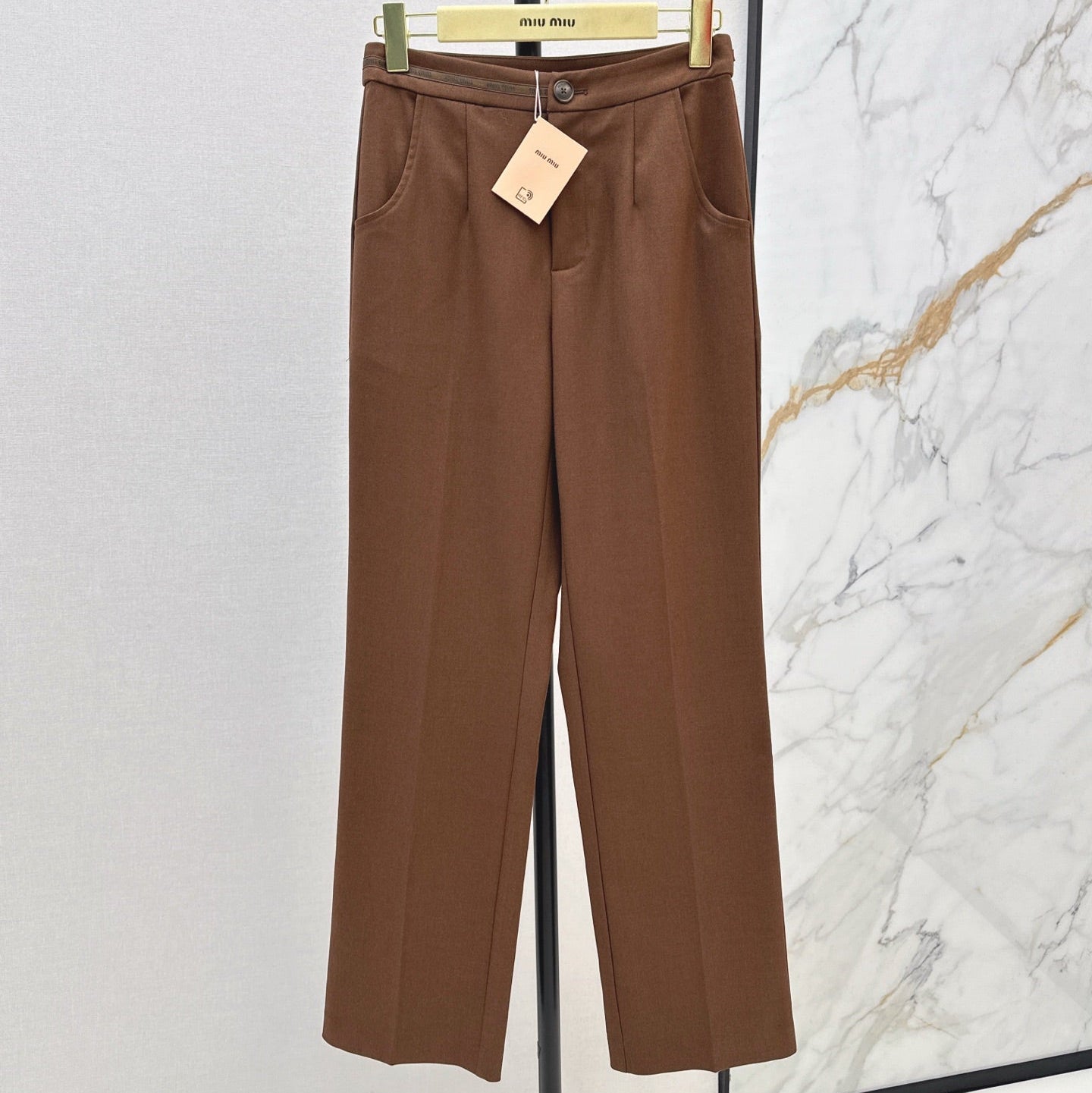 MIUMIU 26S WIDE LEG PANTS 954