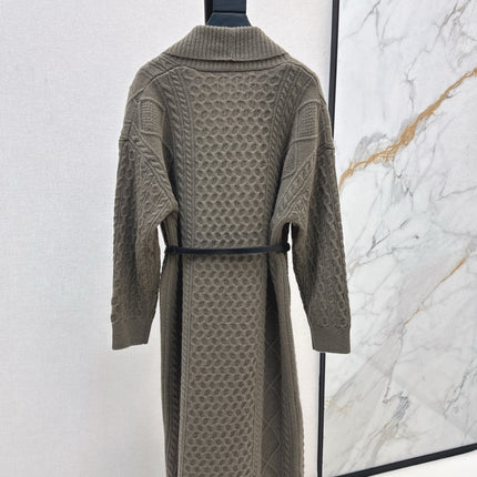 HERMES 25S LONG KNIT CARDIGAN 99430