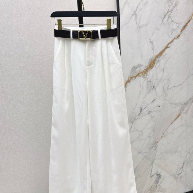 VALENTINO 26S STRAIGHT-LEG TROUSERS STYLE 80