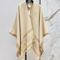 MAX MARA 25S JACQUARD CAPE COAT 008