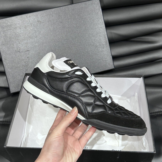 CC OTHER PLAID PATTERNS CASUAL STYLE BLACK SUEDE
