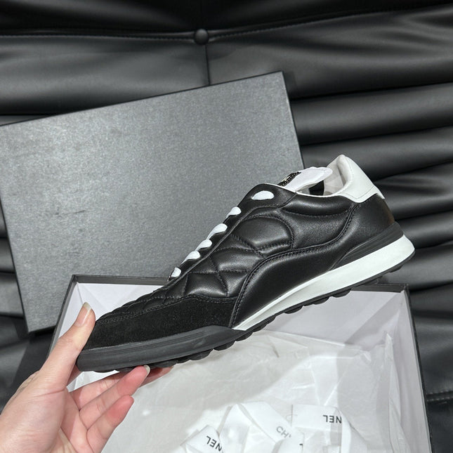 CC OTHER PLAID PATTERNS CASUAL STYLE BLACK SUEDE