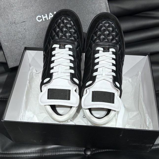 CC OTHER PLAID PATTERNS CASUAL STYLE BLACK SUEDE