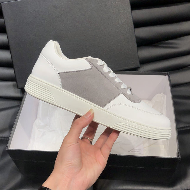 CC SNEAKERS TRAINERS GREY SUEDE LEATHER