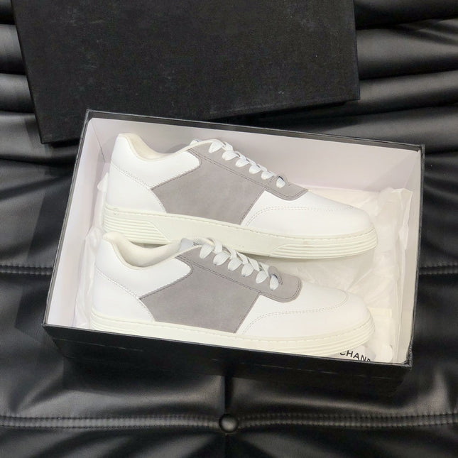 CC SNEAKERS TRAINERS GREY SUEDE LEATHER
