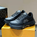 THICK-SOLED SNEAKER BLACK CALFSKIN