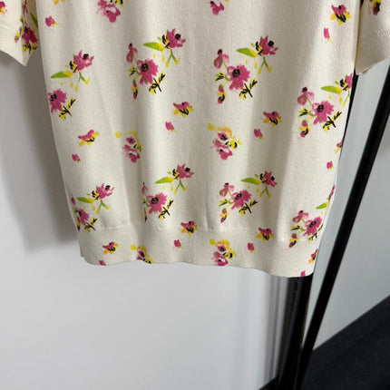 LOEWE SHORT-SLEEVE KNIT TOP STYLE 94