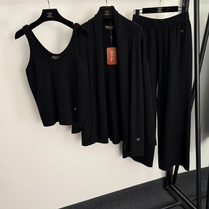 LORO PIANA 26S THREE-PIECE KNIT SET 942