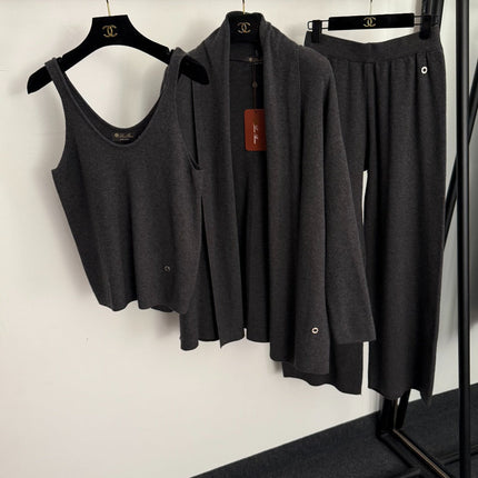 LORO PIANA 26S THREE-PIECE KNIT SET 946
