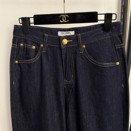 CHANEL 25S HIGH-WAISTED SKINNY JEANS 565