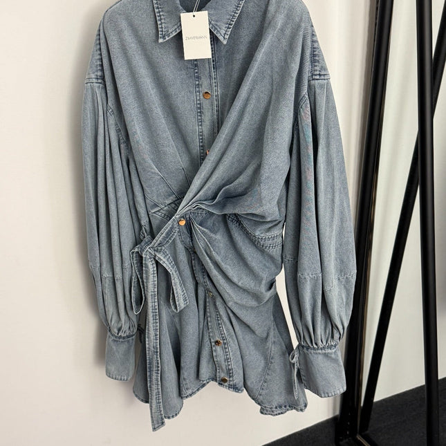 ZIMMERMANN 26S DENIM SHIRT STYLE 121