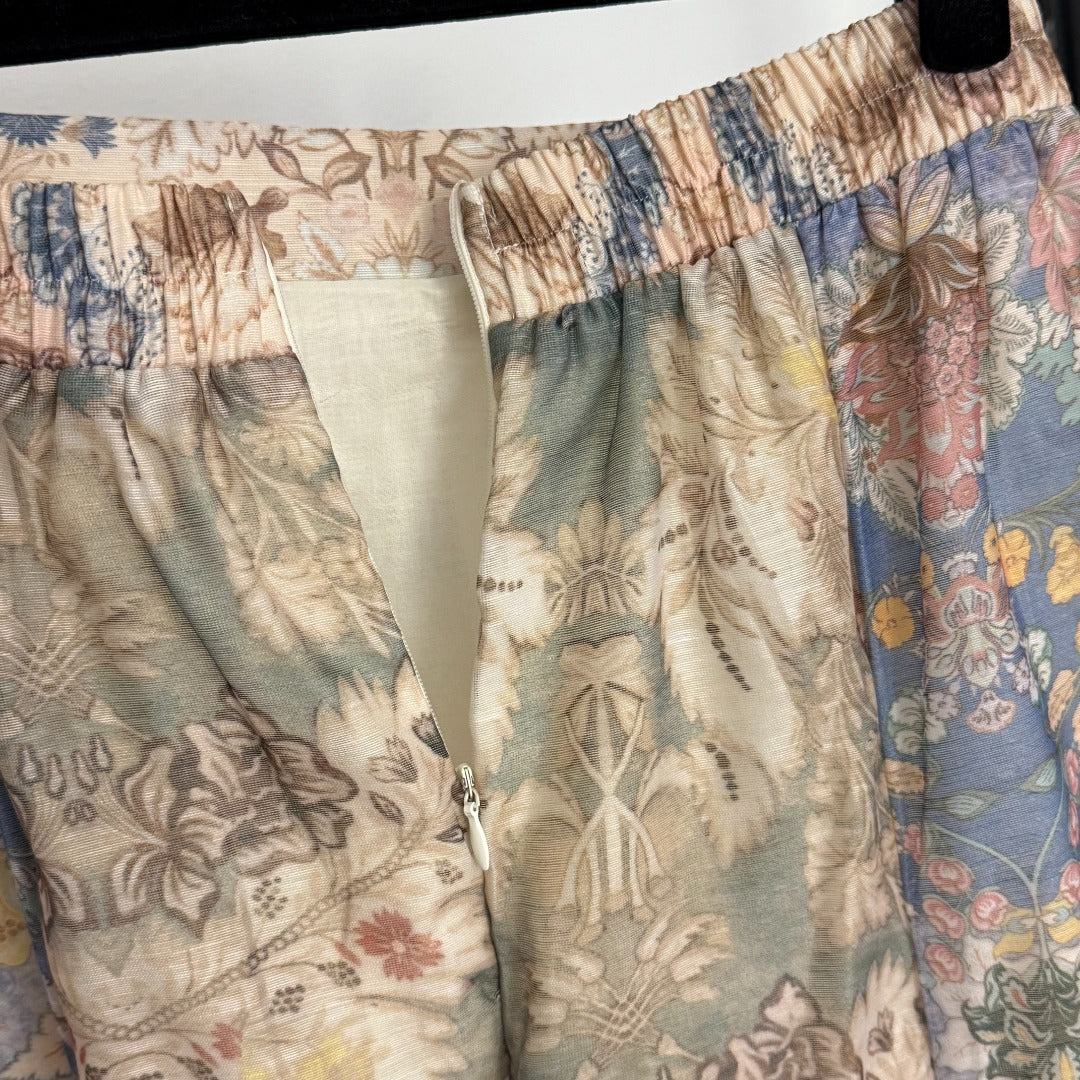 ZIMMERMANN 26S CAMISOLE TOP & HIGH WAIST SKIRT SET STYLE 158