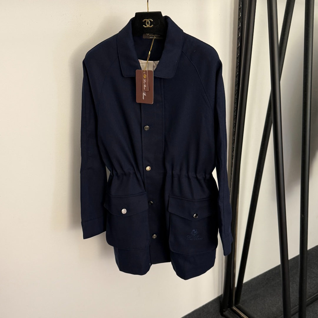 LORO PIANA 26S LONG COAT 822