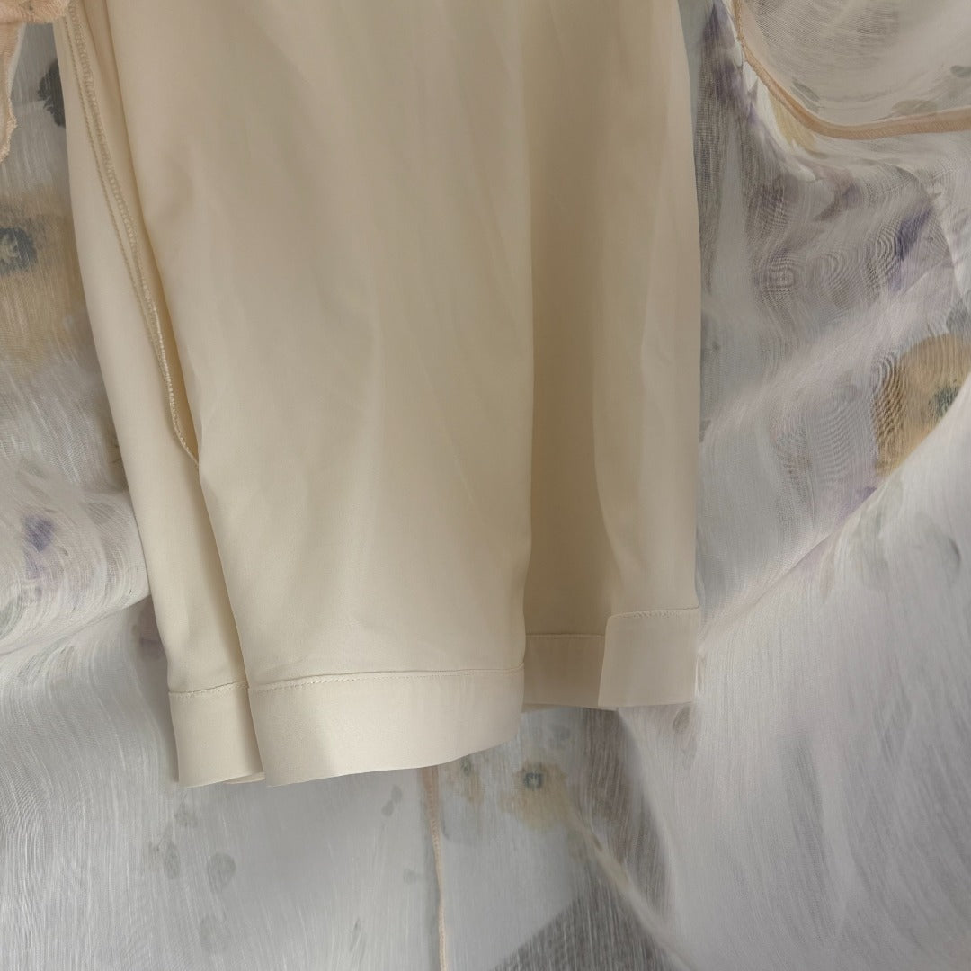 ZIMMERMANN 26S LONG SLEEVE SHIRT AND MIDI SKIRT SET STYLE 250
