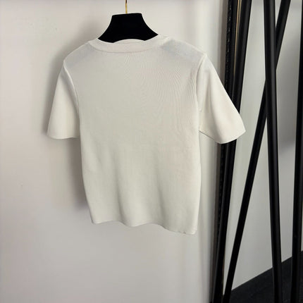 YSL 26S SHORT SLEEVED KNIT SHIRT 258