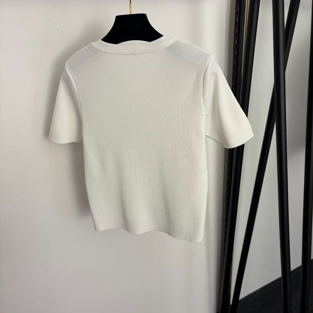 YSL 26S SHORT SLEEVED KNIT SHIRT 258
