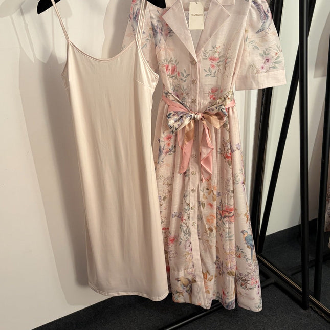 ZIMMERMANN 26S SHIRT MIDI DRESS 296