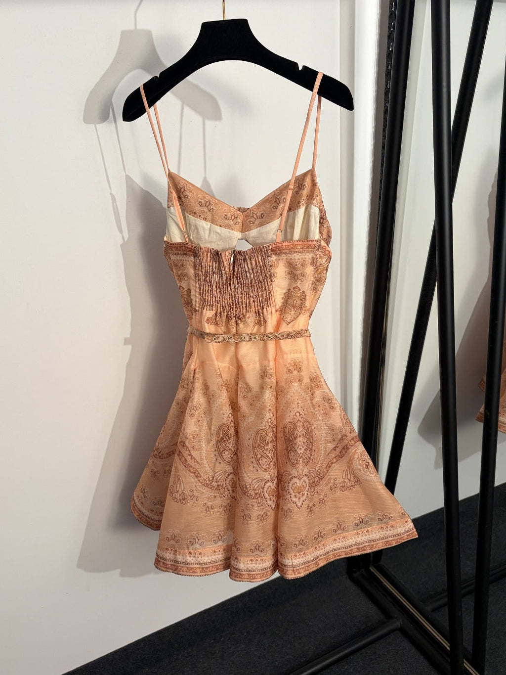 ZIMMERMANN 26S PATTERNED CAMI DRESS STYLE 10