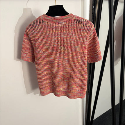 LOEWE 26S SHORT SLEEVE KNIT TOP 486