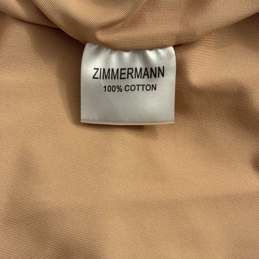 ZIMMERMANN 26S TWO TONE FLARED MAXI DRESS STYLE 186
