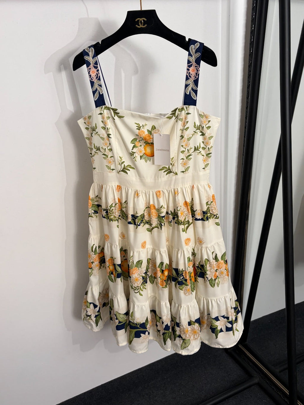 ZIMMERMANN 26S FLORAL MINI DRESS STYLE 252