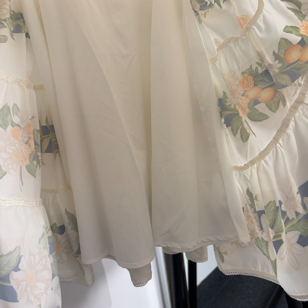ZIMMERMANN 26S FLORAL MINI DRESS STYLE 252