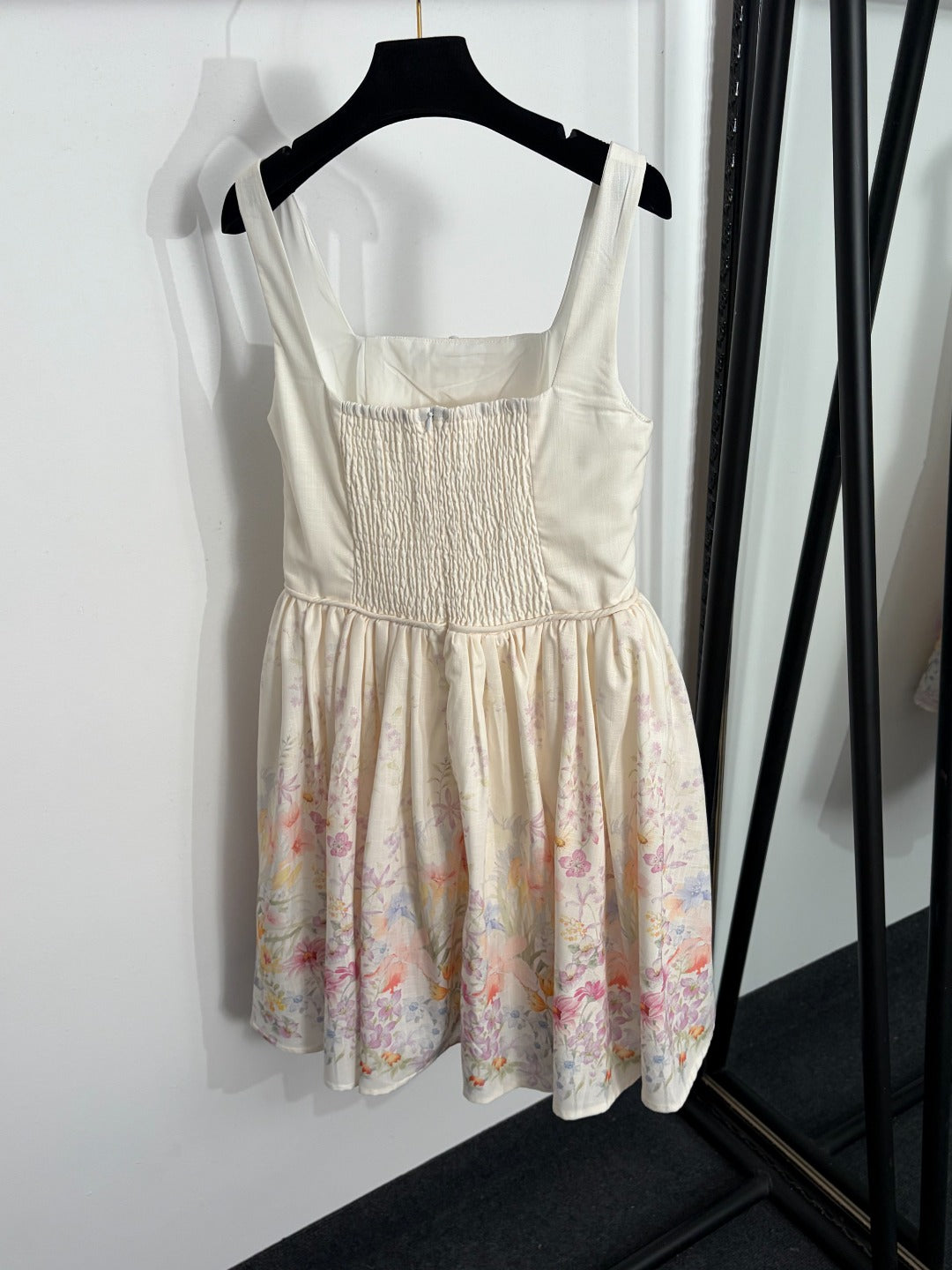 ZIMMERMANN 26S PASTEL FLORAL MINI DRESS STYLE 206