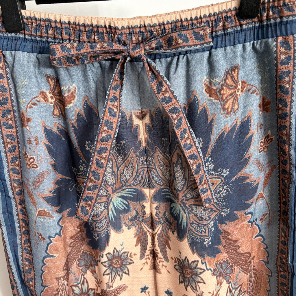 ZIMMERMANN 26S LONG SLEEVE SHIRT & WIDE LEG PANTS SET STYLE 182