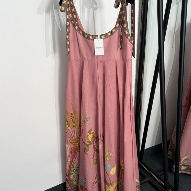 ZIMMERMANN 26S BOW TIE HALTER DRESS STYLE 180