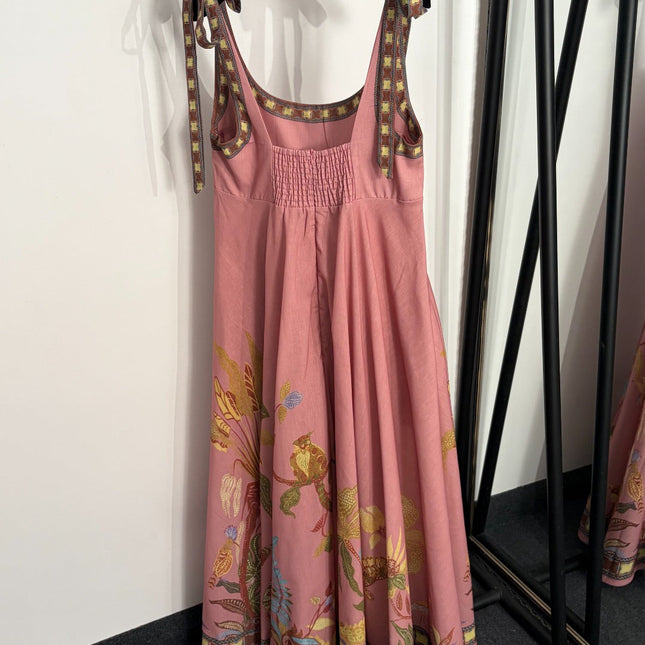 ZIMMERMANN 26S BOW TIE HALTER DRESS STYLE 180