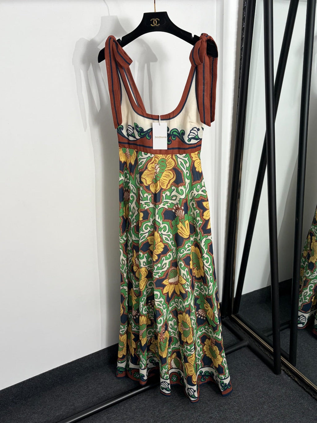 ZIMMERMANN 26S BOW TIE HALTER DRESS STYLE 181