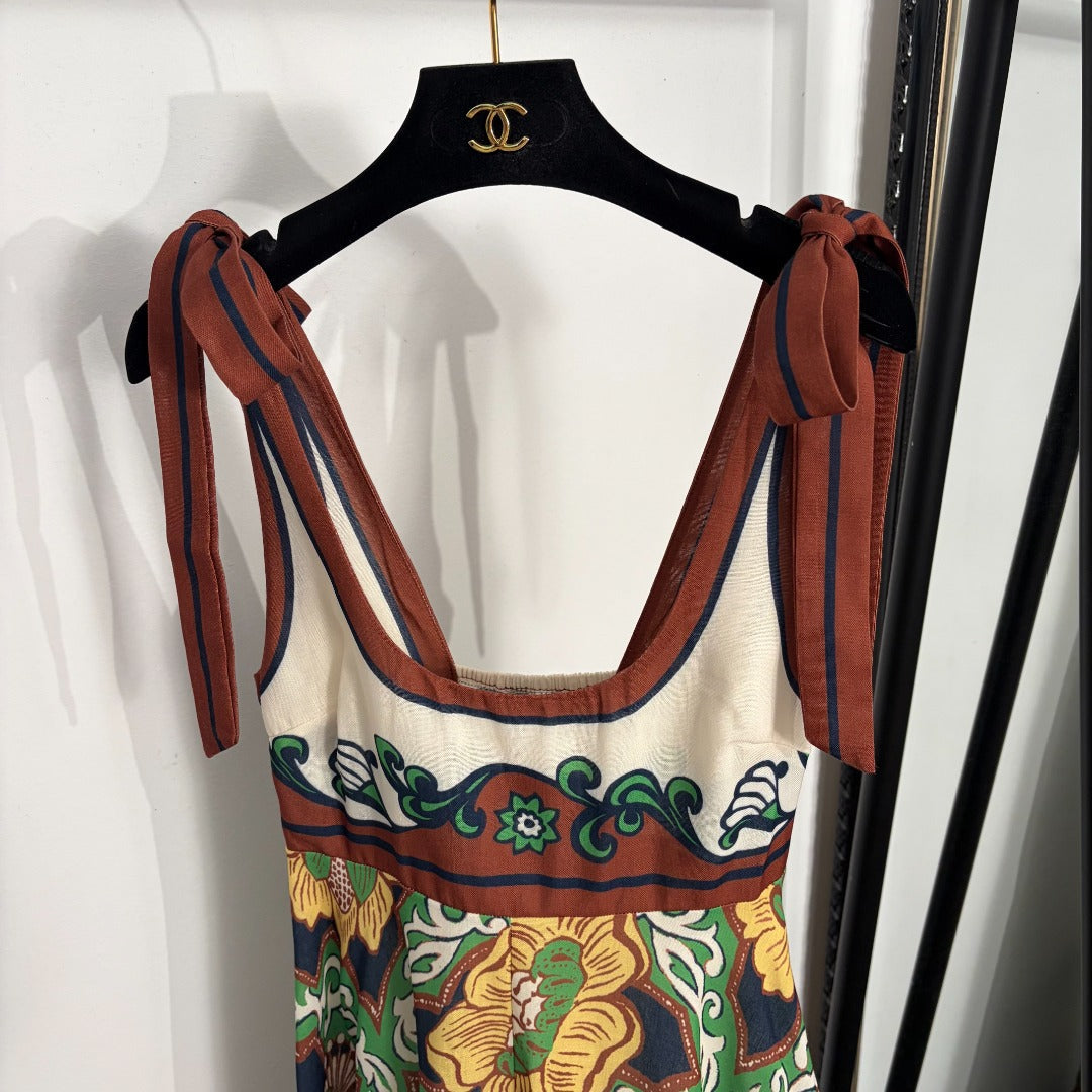 ZIMMERMANN 26S BOW TIE HALTER DRESS STYLE 181