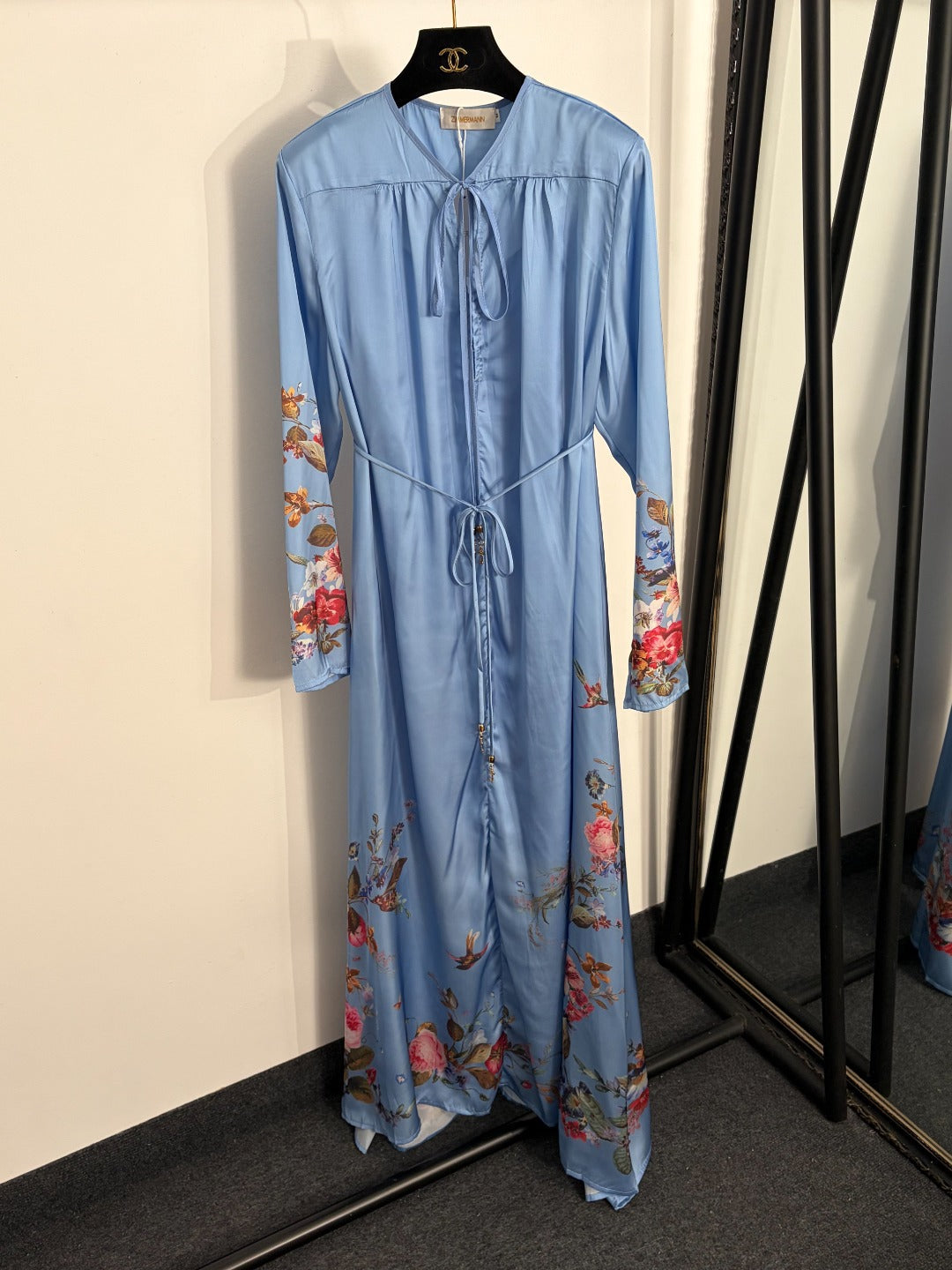 ZIMMERMANN 26S TIE WAIST MAXI DRESS STYLE 178