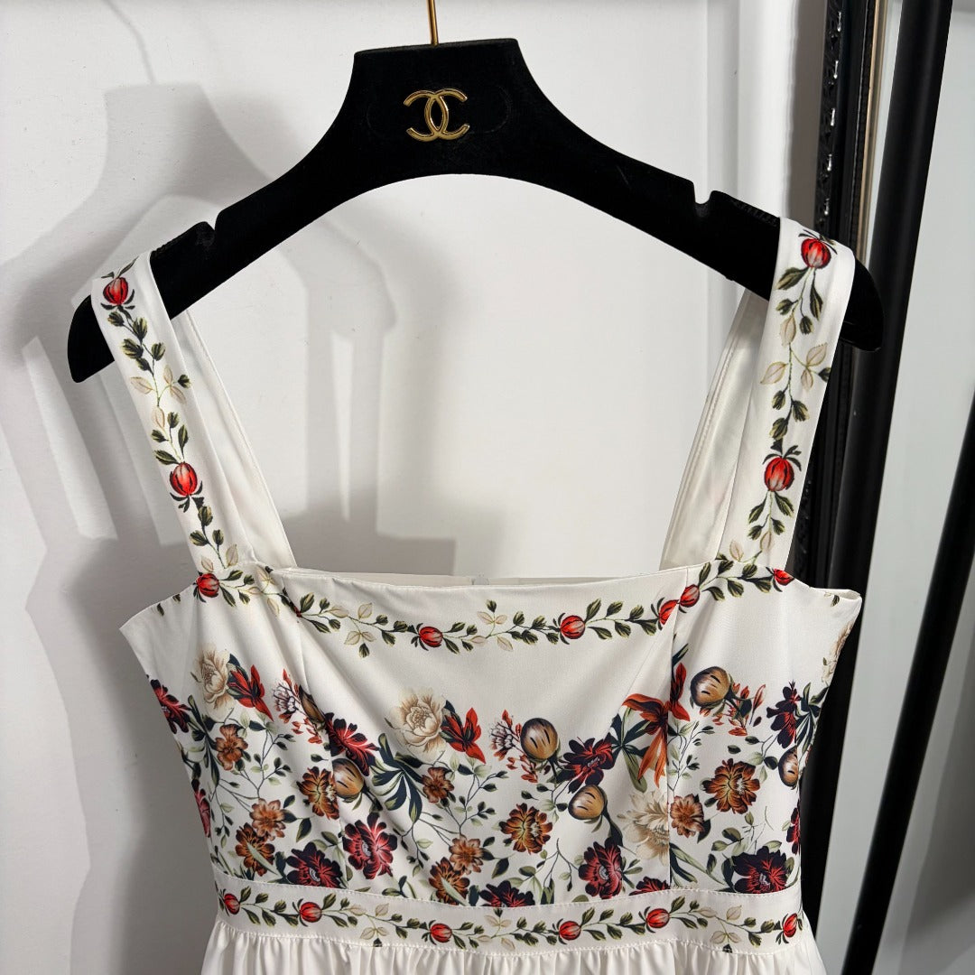 ZIMMERMANN 26 FLORAL PRINT BABYDOLL MINI DRESS STYLE 218