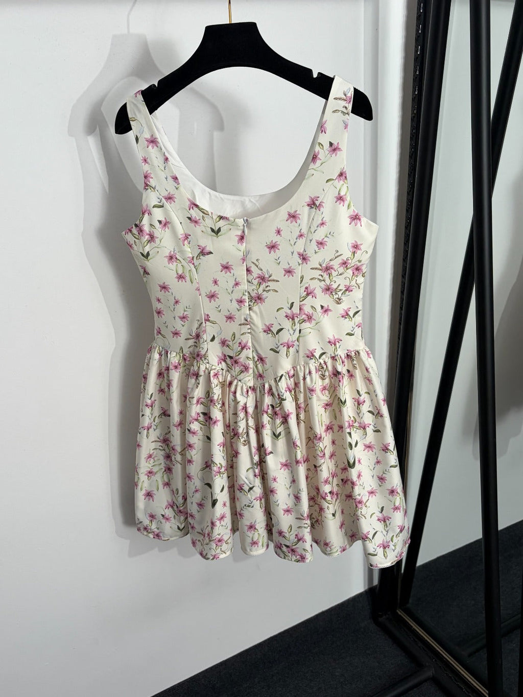 ZIMMERMANN 26 FLORAL PRINT BABYDOLL MINI DRESS STYLE 217