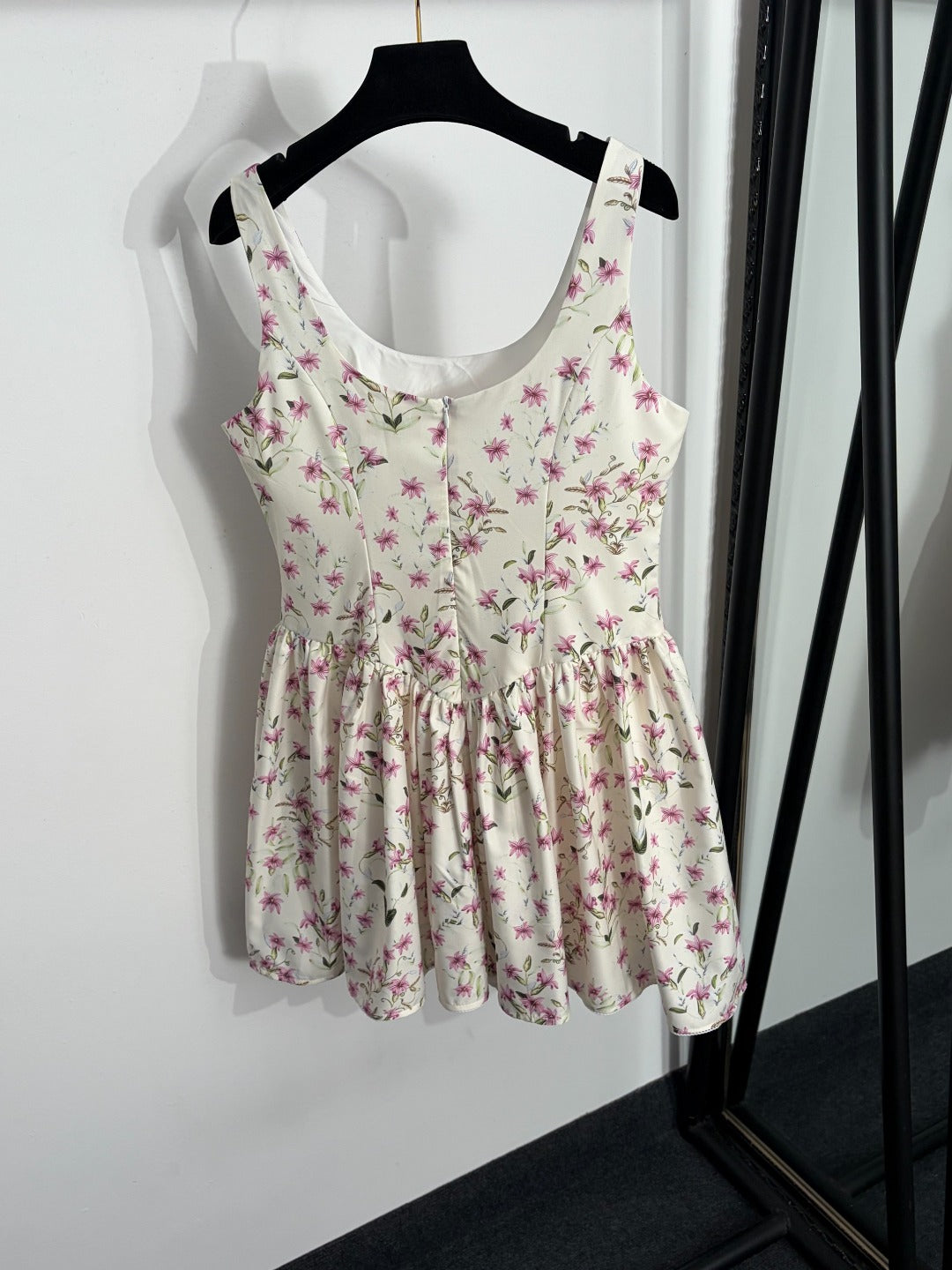 ZIMMERMANN 26 FLORAL PRINT BABYDOLL MINI DRESS STYLE 217