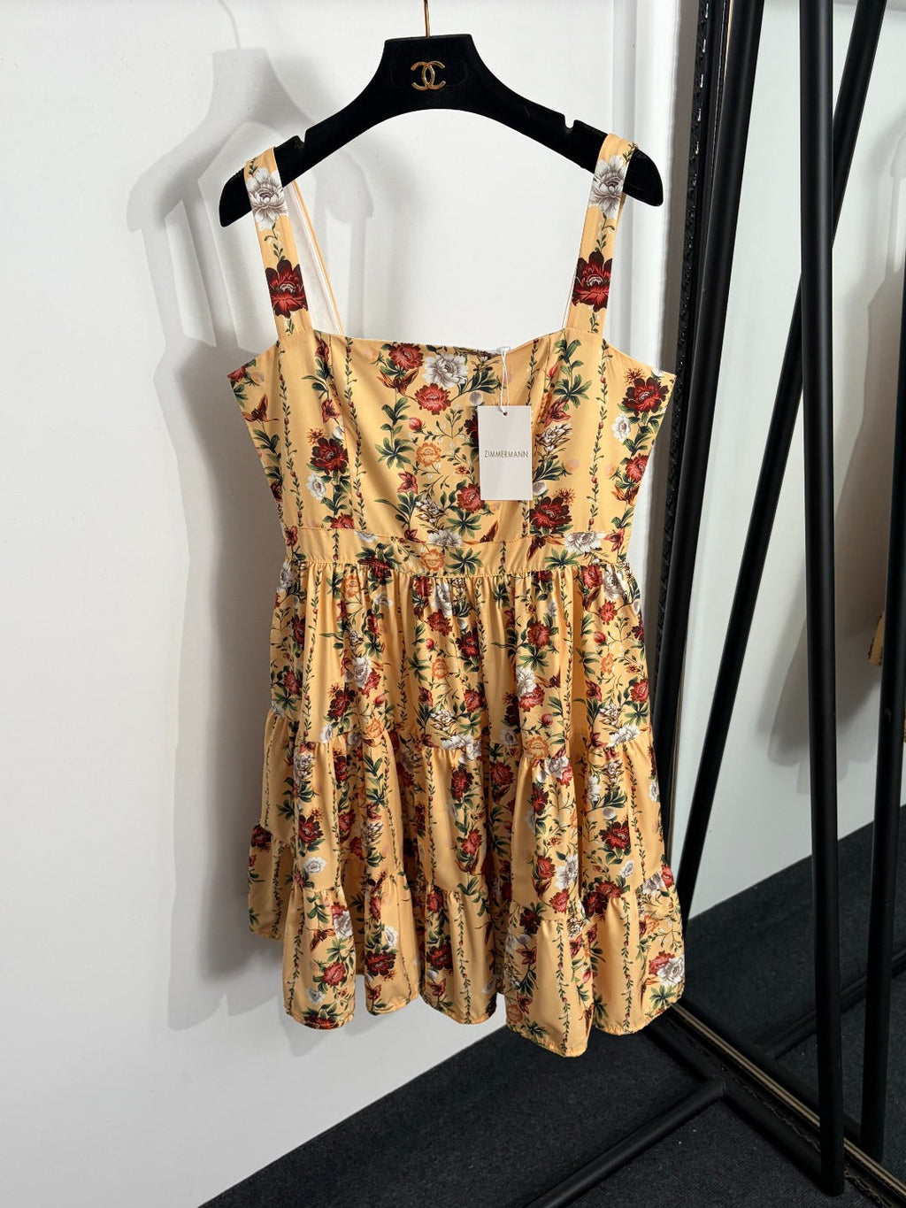 ZIMMERMANN 26 FLORAL PRINT MINI DRESS STYLE 216