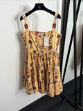 ZIMMERMANN 26 FLORAL PRINT MINI DRESS STYLE 216