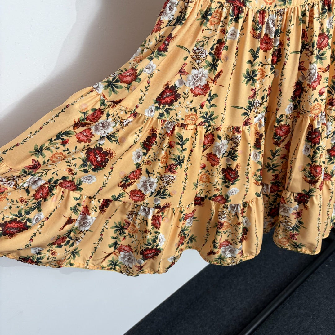 ZIMMERMANN 26 FLORAL PRINT MINI DRESS STYLE 216