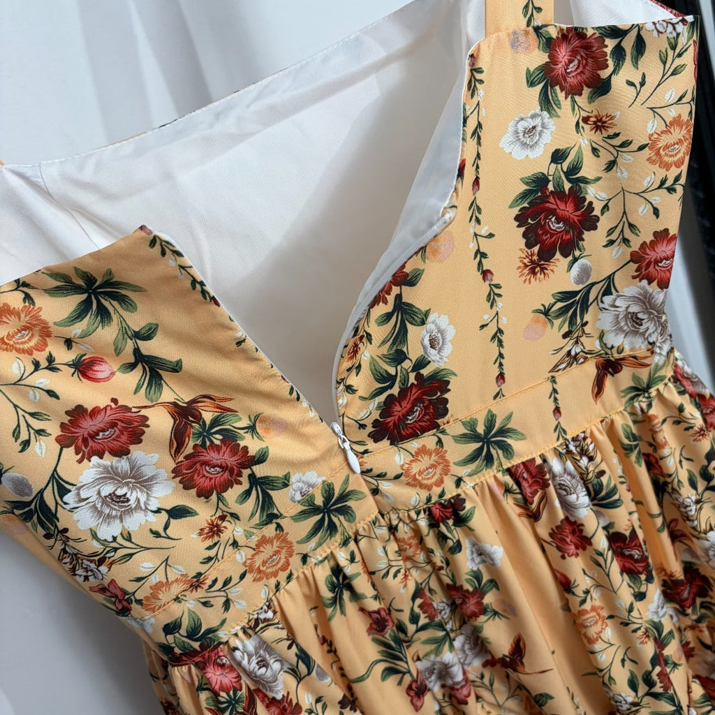 ZIMMERMANN 26 FLORAL PRINT MINI DRESS STYLE 216