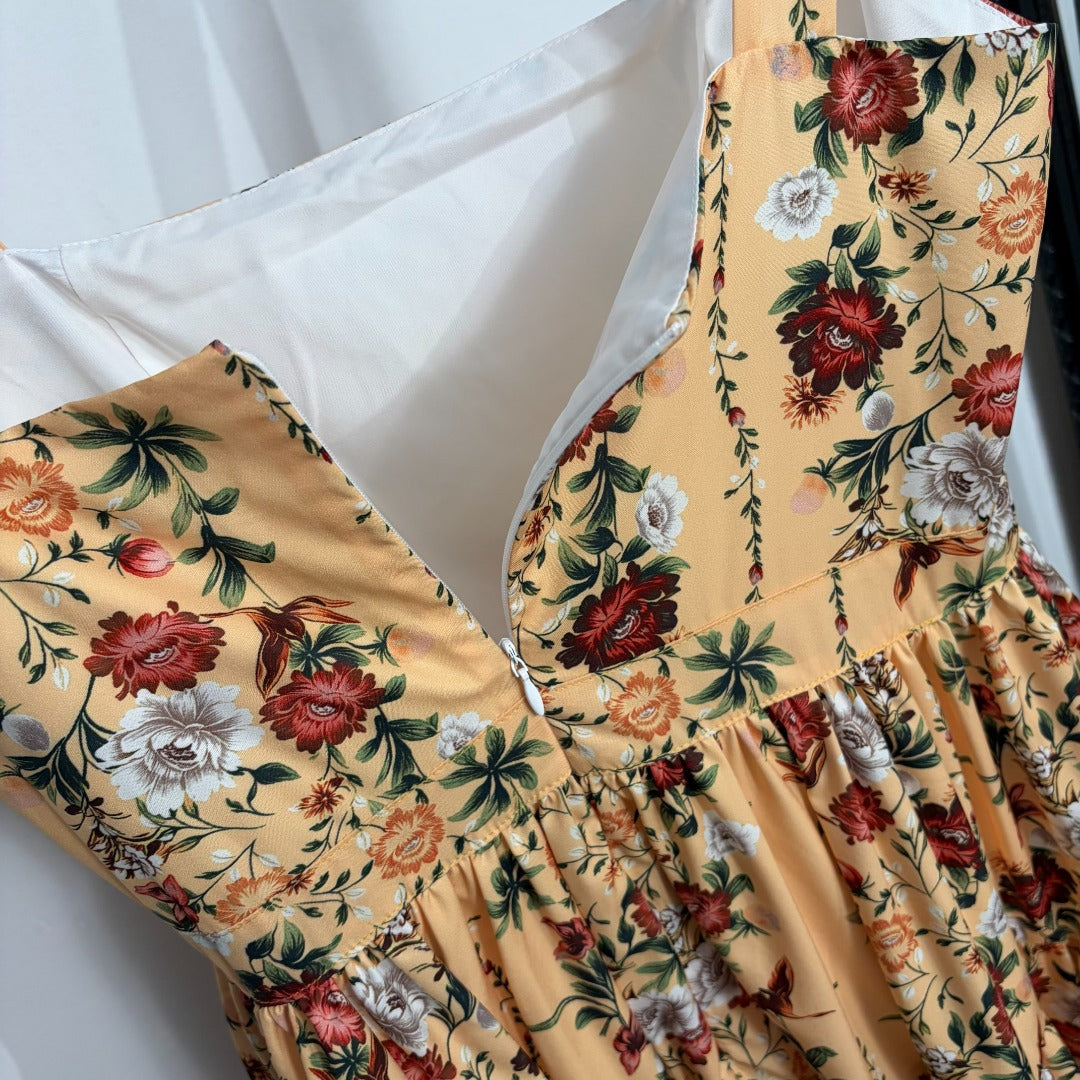 ZIMMERMANN 26 FLORAL PRINT MINI DRESS STYLE 216