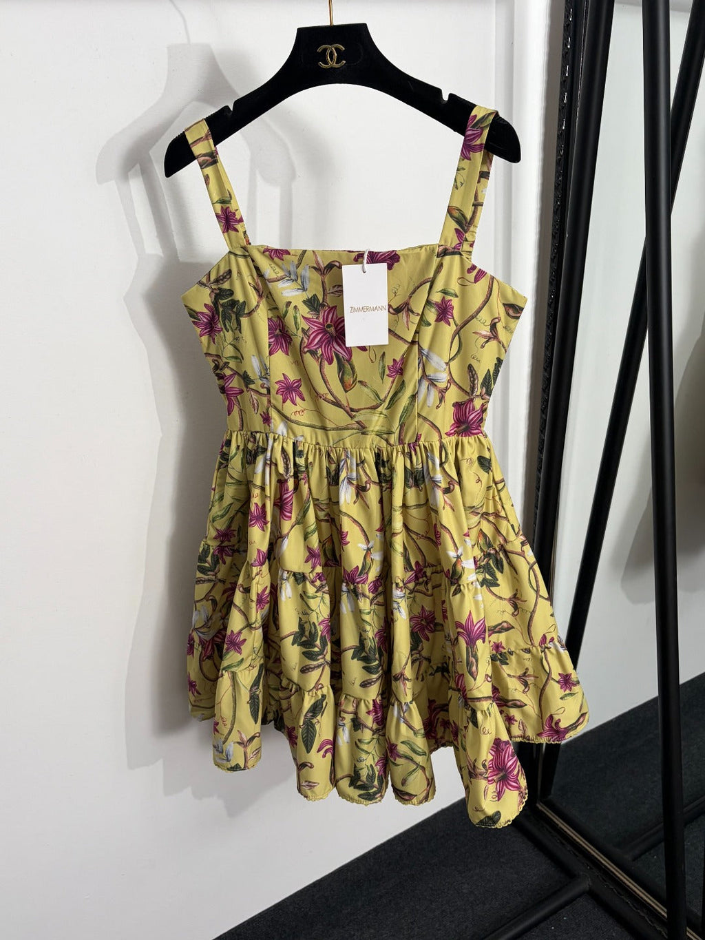 ZIMMERMANN 26 FLORAL PRINT MINI DRESS STYLE 213