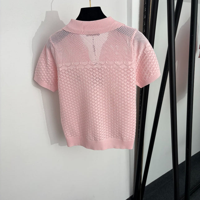 RALPH LAUREN 26S SHORT SLEEVE POLO KNIT TOP 403