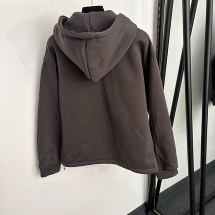 LORO PIANA 26S ZIP-UP HOODIE TRACKSUIT 999