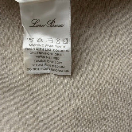 LORO PIANA 26S SHORT-SLEEVE LINEN PANTS SET 997