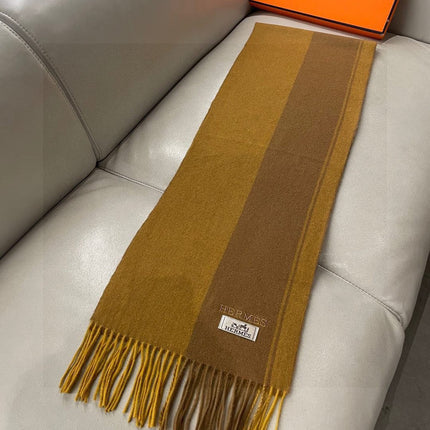 HERMES 25S SCARF 180 IN CASHMERE 989575
